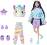 Mattel HRK39 Barbie Cutie Reveal Color Dream Series zebra mintás baba (HRK39) (HRK39)