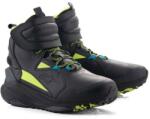 Alpinestars Speedstreet motoros cipő fekete-lime-kék