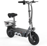 iScooter F2 Elektromos Roller Üléssel 10 hüvelykes 36V7.8Ah fekete