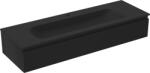Mexen Orio dulap baie 140 cm cu chiuvetă Vela, 1 sertar, negru mat - 91A10-14023-1-BF71-W23M71 (91A10-14023-1-BF71-W23M71)