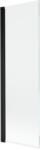 Mexen Mist paravan cadă cu 1 panou, 60 x 150 cm, transparent, negru - 8A9-060-001-70-00 (8A9-060-001-70-00)