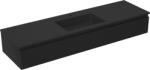 Mexen Orio dulap baie 160 cm cu chiuvetă Otis, 1 sertar, negru mat - 91A10-16023-1-BF71-W18M71 (91A10-16023-1-BF71-W18M71)