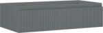Mexen Rivel dulap baie sub chiuvetă 90 cm, 1 sertar, canelat, grafit mat - 91A20-09023-1-BF66 (91A20-09023-1-BF66)