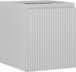 Mexen Rivel dulap baie sub chiuvetă 40 cm, 1 ușă, riflat, gri mat - 91A21-04047-1-BF62 (91A21-04047-1-BF62)