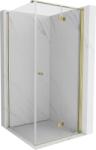 Mexen Mist-F cabină de duș pliabilă dreapta 85 x 85 cm, transparentă, aurie - 8A6T-085-085-50-00-P (8A6T-085-085-50-00-P)