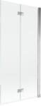 Mexen Mist paravan pentru cadă cu 2 uși, partea dreapta 90 x 150 cm, transparent, crom - 8A9-090-002-01-00-P (8A9-090-002-01-00-P)