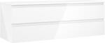 Mexen Orio dulap de baie sub lavoar 140 cm cu blat, 2 sertare, alb lucios - 91A10-14047-2-BFFC00 (91A10-14047-2-BFFC00)