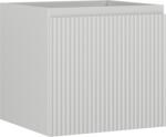 Mexen Rivel dulap de baie sub lavoar 50 cm, 1 sertar, canelat, gri mat - 91A20-05047-1-BF62 (91A20-05047-1-BF62)