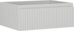 Mexen Rivel dulap baie sub lavoar 60 cm, 1 sertar, striat, gri mat - 91A20-06023-1-BF62 (91A20-06023-1-BF62)