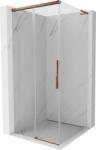 Mexen Rox L cabină de duș culisantă 120 x 120 cm, transparentă, aur roz - 8C2L-120-120-60-00 (8C2L-120-120-60-00)