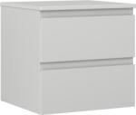 Mexen Orio dulap baie sub chiuvetă 50 cm cu blat, 2 sertare, gri mat - 91A10-05047-2-BFFC62 (91A10-05047-2-BFFC62)