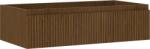 Mexen Rivel dulap baie sub lavoar 90 cm, 1 sertar, canelat, nuc - 91A20-09023-1-BF86 (91A20-09023-1-BF86)