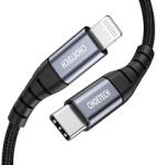 Choetech IP0041 USB-C / Lightning MFi 480Mb/s 3A 2 m kábel - fekete