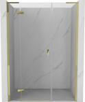 Mexen Mist-H L ușă de duș batantă stânga 120 cm, transparentă, aurie - 8A5L-120-001-50-00-L (8A5L-120-001-50-00-L)