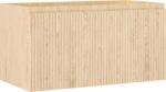 Mexen Rivel dulap baie sub lavoar 90 cm, 1 sertar, canelat, stejar - 91A20-09047-1-BF81 (91A20-09047-1-BF81)