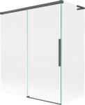 Mexen Rox L paravan pentru cadă cu 2 aripi glisante 140 + 70 x 150 cm, transparent, gri armat șlefuit - 8C9L-140-070-66-00 (8C9L-140-070-66-00)