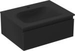 Mexen Orio dulap baie 60 cm cu lavoar Vela, 1 sertar, negru mat - 91A10-06023-1-BF71-W23M71 (91A10-06023-1-BF71-W23M71)