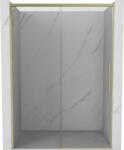 Mexen Rox uși de duș glisante 140 cm, transparente, auriu periat - 8C2-140-000-55-00 (8C2-140-000-55-00)