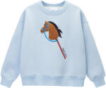 GALOP WEAR Gyerek lovaglás pulóver Hobby Horse kék