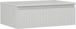 Mexen Rivel dulap baie cu blat de 70 cm, 1 sertar, canelat, gri mat - 91A20-07023-1-BFC62 (91A20-07023-1-BFC62)