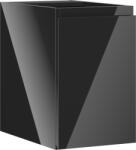 Mexen Orio dulap baie sub chiuvetă 30 cm, 1 ușă, negru lucios - 91A11-03047-1-BF70 (91A11-03047-1-BF70)