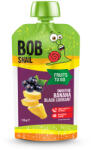 Bob Snail Smoothie Banane si Coacaze Negre, 120g, Bob Snail