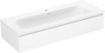 Mexen Orio dulap baie 120 cm cu lavoar Vela, 1 sertar, alb mat - 91A10-12023-1-BF01-W23M01 (91A10-12023-1-BF01-W23M01)