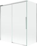 Mexen Rox paravan de baie cu 2 uși glisante 140 + 70 x 150 cm, transparent, crom - 8C9-140-070-01-00 (8C9-140-070-01-00)
