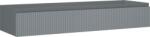 Mexen Rivel dulap baie pentru chiuvetă 140 cm, 1 sertar, canelat, grafit mat - 91A20-14023-1-BF66 (91A20-14023-1-BF66)