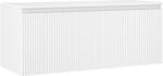 Mexen Rivel dulap baie pentru chiuvetă 120 cm cu blat, 1 sertar, cu relief, alb mat - 91A20-12047-1-BFC01 (91A20-12047-1-BFC01)