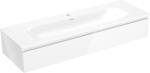 Mexen Orio dulap de baie 140 cm cu lavoar Vela, 1 sertar, alb lucios - 91A10-14023-1-BF00-W23M00 (91A10-14023-1-BF00-W23M00)