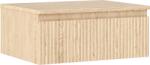 Mexen Rivel dulap de baie sub chiuvetă 60 cm cu blat, 1 sertar, canelat, stejar - 91A20-06023-1-BFC81 (91A20-06023-1-BFC81)