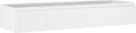 Mexen Rivel dulap baie sub chiuvetă 140 cm, 1 sertar, canelat, alb mat - 91A20-14023-1-BF01 (91A20-14023-1-BF01)