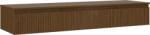 Mexen Rivel dulap baie sub chiuvetă 160 cm cu blat, 1 sertar, riflat, nuc - 91A20-16023-1-BFC86 (91A20-16023-1-BFC86)