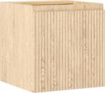 Mexen Rivel dulap de baie sub lavoar 45 cm, 1 ușă, canelat, stejar - 91A21-04547-1-BF81 (91A21-04547-1-BF81)