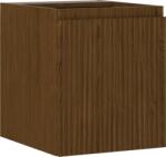 Mexen Rivel dulap baie sub chiuvetă 40 cm, 1 ușă, canelat, nuc - 91A21-04047-1-BF86 (91A21-04047-1-BF86)