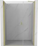 Mexen Mist-B ușă de duș batantă 95 cm, transparentă, auriu periat - 8A2-095-001-55-00 (8A2-095-001-55-00)