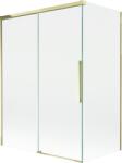 Mexen Rox paravan pentru cadă, cu 2 uși glisante, 120 + 70 x 150 cm, transparent, auriu - 8C9-120-070-50-00 (8C9-120-070-50-00)