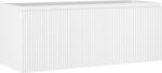 Mexen Rivel dulap baie sub lavoar 120 cm, 1 sertar, canelat, alb mat - 91A20-12047-1-BF01 (91A20-12047-1-BF01)