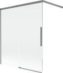 Mexen Rox paravan cadă de baie cu 2 aripi, glisant, 120 x 150 cm, transparent, gun metal - 8C9-120-003-95-00 (8C9-120-003-95-00)
