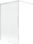 Mexen Rox paravan de cadă cu 2 aripi glisante 100 x 150 cm, transparent, alb - 8C9-100-003-20-00 (8C9-100-003-20-00)