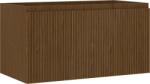 Mexen Rivel dulap baie sub chiuvetă 90 cm, 1 sertar, canelat, nuc - 91A20-09047-1-BF86 (91A20-09047-1-BF86)