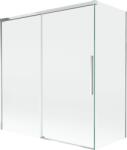 Mexen Rox paravan de baie cu 2 panouri glisante 150 + 70 x 150 cm, transparent, crom - 8C9-150-070-01-00 (8C9-150-070-01-00)