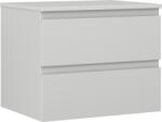 Mexen Orio dulap baie sub chiuvetă 60 cm cu blat, 2 sertare, gri mat - 91A10-06047-2-BFFC62 (91A10-06047-2-BFFC62)