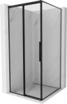 Mexen Rox cabină de duș glisantă stânga 120 x 120 cm, cadru negru, negru - 8C2-120-120-70-70-L (8C2-120-120-70-70-L)
