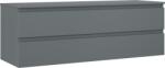 Mexen Orio dulap baie sub chiuvetă 140 cm cu blat, 2 sertare, grafit mat - 91A10-14047-2-BFFC66 (91A10-14047-2-BFFC66)