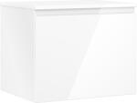 Mexen Orio dulap baie sub chiuvetă 60 cm cu blat, 1 sertar, alb lucios - 91A10-06047-1-BFC00 (91A10-06047-1-BFC00)