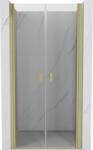 Mexen Mist ușă de duș cu balamale 120 cm, transparent, auriu periat - 8A7-120-000-55-00 (8A7-120-000-55-00)