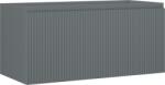 Mexen Rivel dulap baie sub chiuvetă 100 cm, 1 sertar, texturat, grafit mat - 91A20-10047-1-BF66 (91A20-10047-1-BF66)