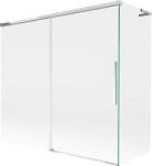 Mexen Rox L paravan cadă cu 2 canaturi glisante 170 + 70 x 150 cm, transparent, crom - 8C9L-170-070-01-00 (8C9L-170-070-01-00)